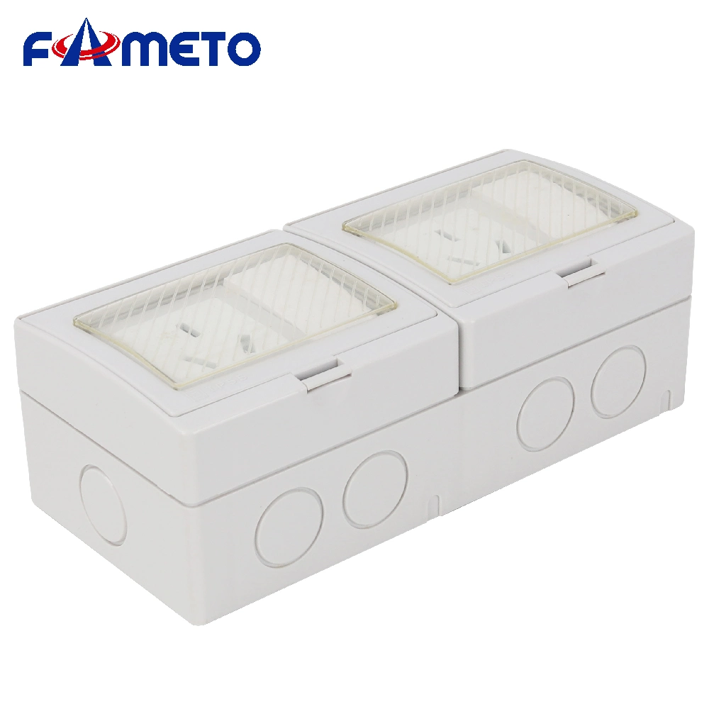 Outdoor Waterproof Socket Switch Combination Australian Standard 16A Three-Hole