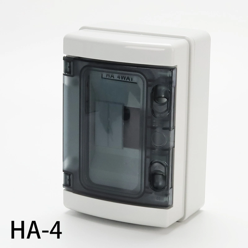 Ha-4 Ways IP65 Waterproof Outdoor 140*210*100mm Plastic 4 Way/4 Pole Junction Combiner Distribution Box