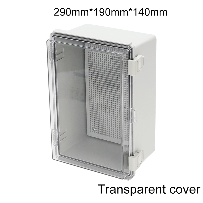 Grey Plastic Cover 150*150*90mm ABS IP66 5.9*5.9*3.5inch Circuit Breakers Protect The Distribution Box