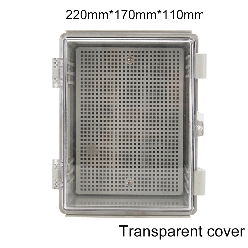 200*100*70mm ABS Plastic Gray Cover Waterproof and Dustproof Electrical Distribution Box 7.9*4*2.8inch