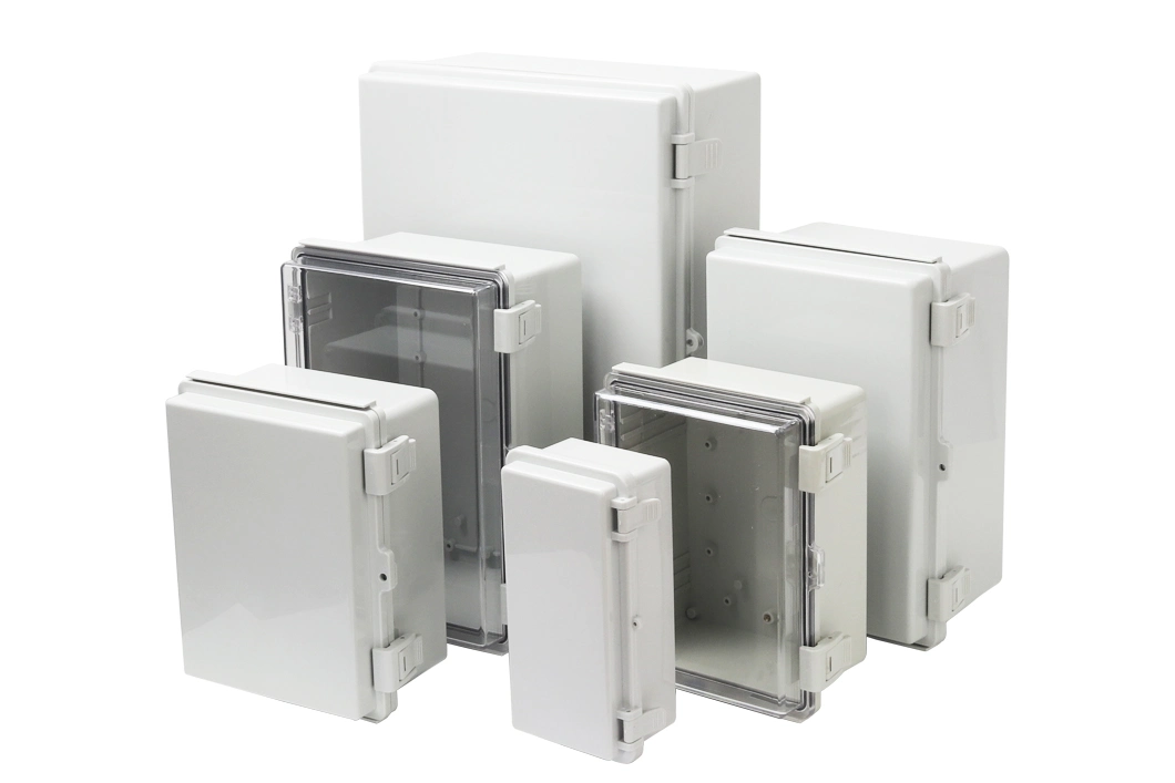 Rectangular Waterproof Junction Box 200*100*70mm ABS IP66 Transparent Cover 7.9*4*2.8inch