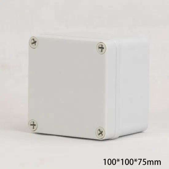 Factory Direct Sales 100*100*75mm ABS Plastic Terminal Breakout Box PCB Housing Spot Fast Delivery