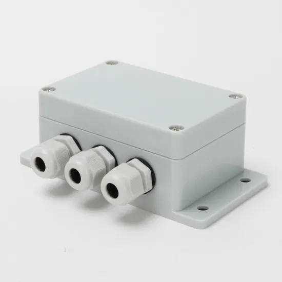 One in and Three out 15A 8way Waterproof Wire Docking Box ABS Plastic Pg9 Nylon Connectors 4-8 Square Wires