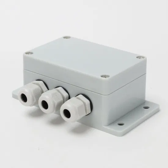 One in and Three out 15A 8way Waterproof Wire Docking Box ABS Plastic Pg9 Nylon Connectors 4-8 Square Wires