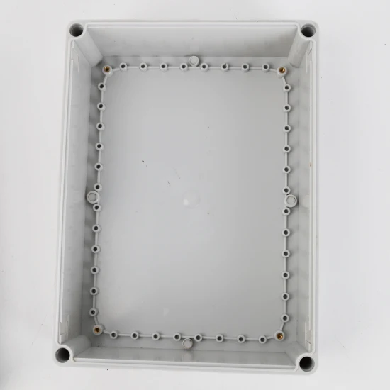Outdoor Waterproof Case 380X280X180mm ABS Material Gray Shell Plastic Distribution Box