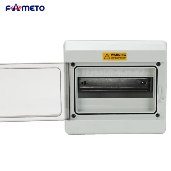 at-9 Photovoltaic Plastic Distribution Box PC Fireproof, Waterproof Insulation IP67 Protection Can Provide Supporting Installation