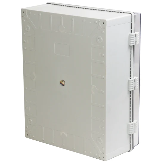 Outdoor Waterproof Electrical Equipment Distribution Box 500*400*200mm ABS Plastic Transparent Exterior Door