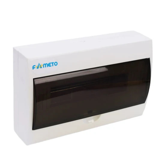 Fameto 15-Way IP66 Waterproof Outdoor Distribution Box MCB Plastic Enclosure Solar PV Power Power Distribution Equipment