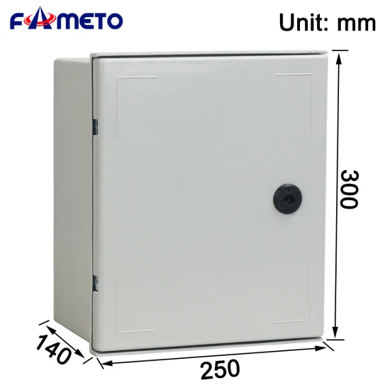 Fiberglass Distribution Box 300*250*140mm Solar Equipment Power Box
