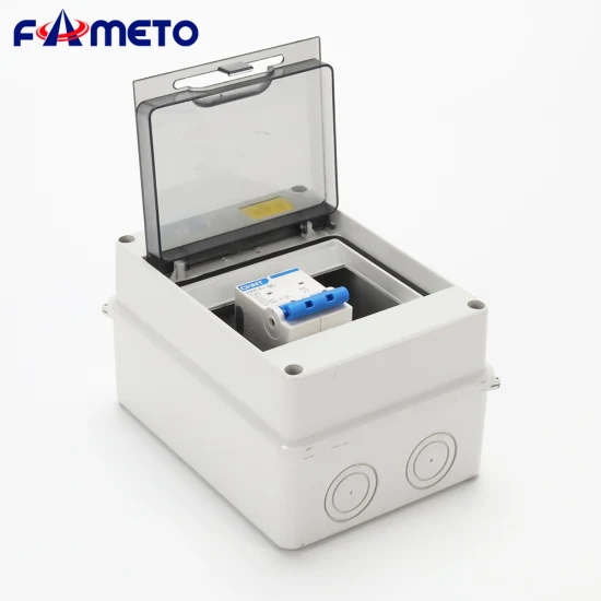 Ht-5 Plastic Waterproof 120*160*95mm ABS Surface Flush Type 5 Way Outdoor MCB Distribution Box Electrical Power Box