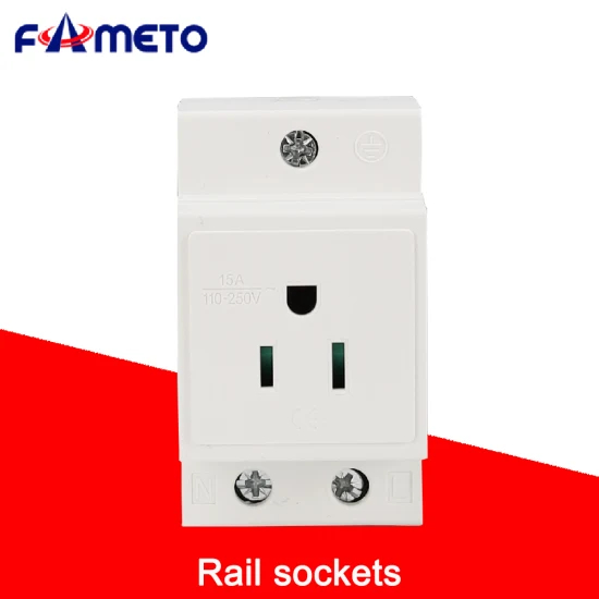 American Style Sockets 15A DIN Power Module Socket
