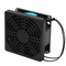 Fan Guard 110mm*110mm ABS Plastic Black Dust Filter