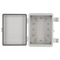 New Grey Plastic Cover Box 220*170*110mm ABS IP66 Electrical Waterproof Junction Box 8.7*6.7*4.3inch Factory