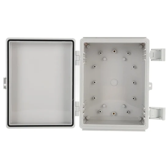 New Grey Plastic Cover Box 220*170*110mm ABS IP66 Electrical Waterproof Junction Box 8.7*6.7*4.3inch Factory