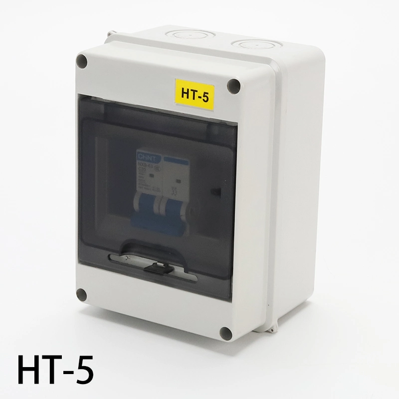 Fameto 15-Way IP66 Waterproof Outdoor Distribution Box MCB Plastic Enclosure Solar PV Power Power Distribution Equipment