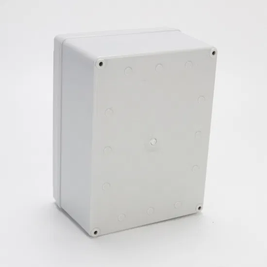 ABS Plastic Waterproof Junction Box 200*150*100mm IP67 Light Gray Plastic Screws 7.9*5.9*3.9inch Customizable