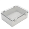 Outdoor Waterproof Distribution Box 400*300*160mm Clear Plastic Cover ABS/PC IP66 CE 15.7*11.8*6.3inch Enclosures for Electrical Equipment