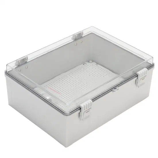 Outdoor Waterproof Distribution Box 400*300*160mm Clear Plastic Cover ABS/PC IP66 CE 15.7*11.8*6.3inch Enclosures for Electrical Equipment