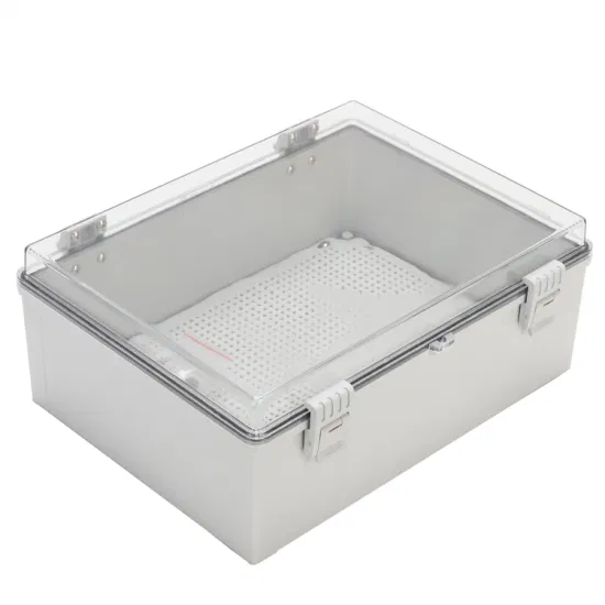 Outdoor Waterproof Distribution Box 400*300*160mm Clear Plastic Cover ABS/PC IP66 CE 15.7*11.8*6.3inch Enclosures for Electrical Equipment
