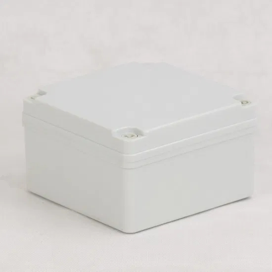 Outdoor Waterproof Case Enclosure Plastic Box Electronic Project Case Waterproof Junction Box for Electronics 125*125*75mm