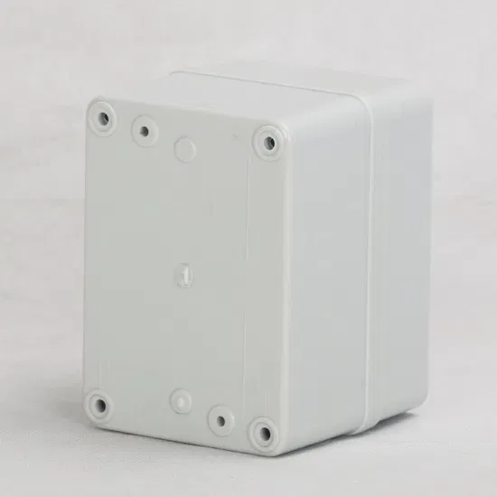 Source Factory 110*80*85mm Light Gray Plastic Screws Waterproof and Dustproof Insulated Protective Case Junction Box