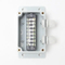 Single-Sided Access to and out of Wires Tb1508 Terminal Junction Box ABS Plastic Breakout Box 100*68*50mm Support Customization