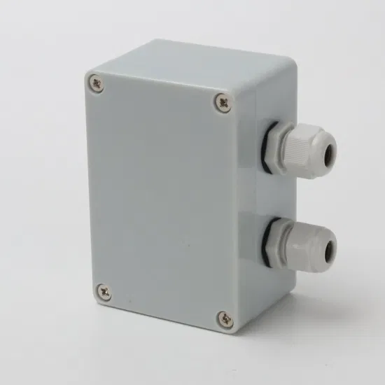 2 Holes on One Side 100*68*50mm Tb1508 400V 15A Outdoor ABS Plastic Waterproof Junction Box