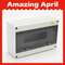 Ht 15 Ways ABS+PC Outdoor Waterproof Plastic IP65 Distribution Box