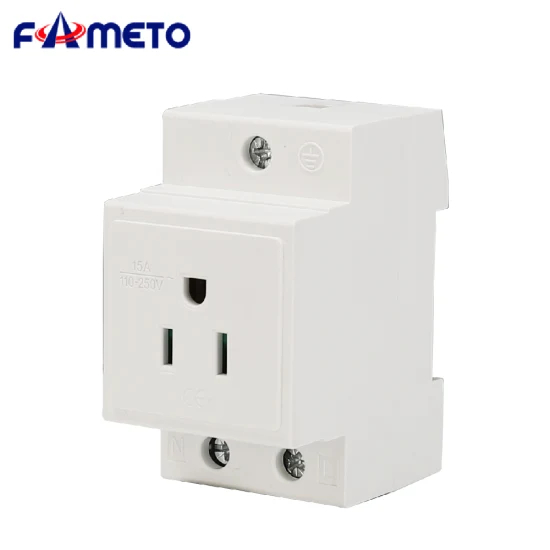 American Style Sockets 15A DIN Power Module Socket
