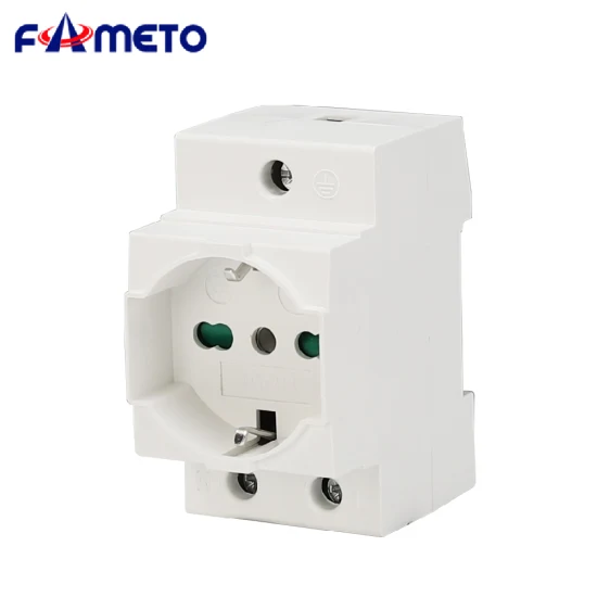 Italy Sockets 10-16A DIN Rail Receptacle