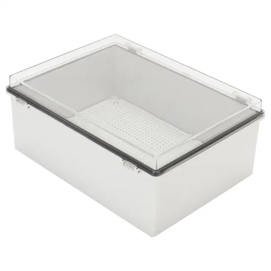 Custom-Made Available 390*290*160mm Clear Plastic Cover ABS Plastic Cable Distribution Box IP66 CE 15.4*11.4*6.3inch