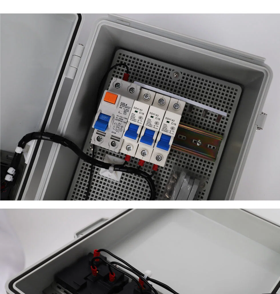 Solar Battery Combiner Box Solar Price Solar Combiner Box 6 String Combiner Box for Solar Panel