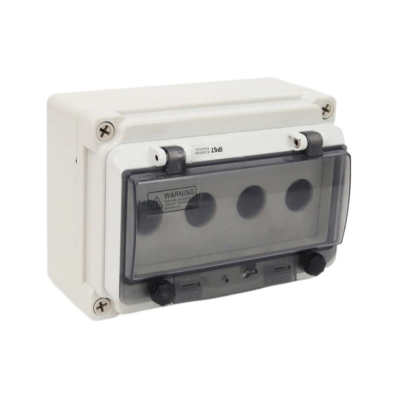IP67 Waterproof Outdoor Emergency Push Button Switch W Junction Box Stop Button Control Box