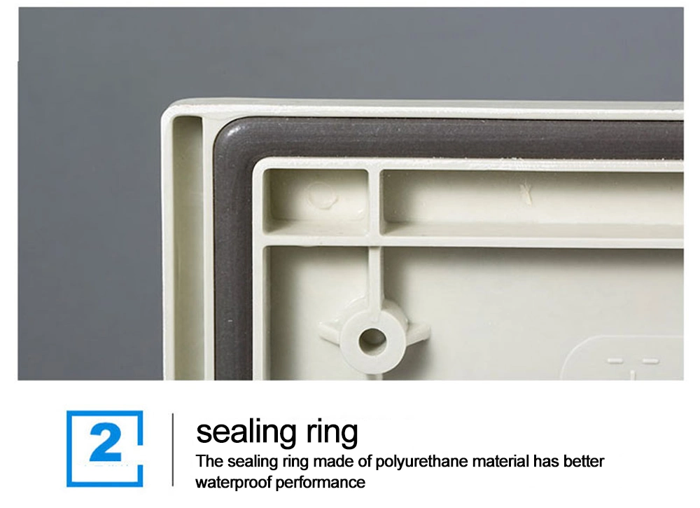 Outdoor Waterproof and Anti-Corrosion Electrical Equipment Box 500*400*200mm SMC Fiberglass Material