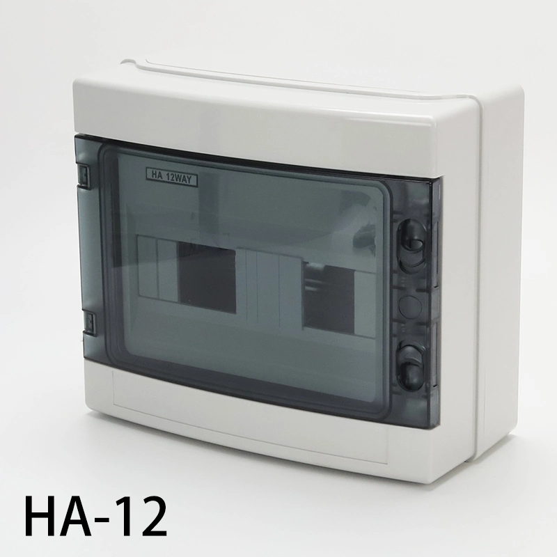 Ha-4 Ways IP65 Waterproof Outdoor 140*210*100mm Plastic 4 Way/4 Pole Junction Combiner Distribution Box