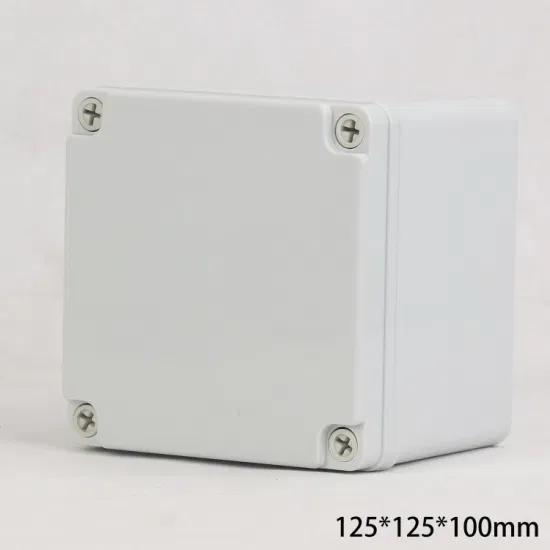 IP67 125*125*100mm Waterproof Enclosure Plastic Box Electronic Project Outdoor Instrument Electrical Project Box