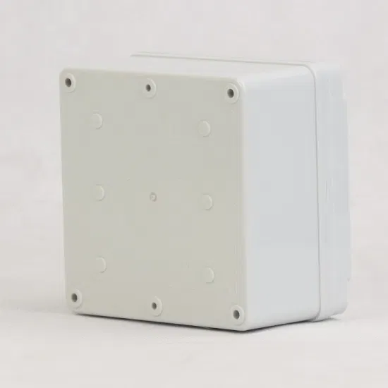 Outdoor Waterproof Case Enclosure Plastic Box Electronic Project Case Waterproof Junction Box for Electronics 125*125*75mm