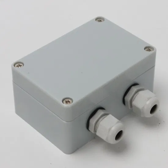 2 Holes on One Side 100*68*50mm Tb1508 400V 15A Outdoor ABS Plastic Waterproof Junction Box