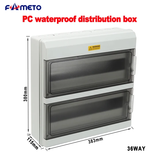 at-36 Waterproof Junction Box Photovoltaic Complete Set of Distribution Box Outdoor Waterproof and Fireproof