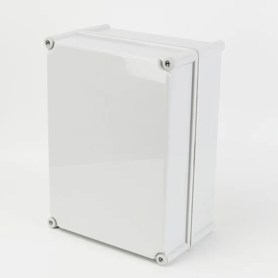 Outdoor Waterproof Case 380X280X180mm ABS Material Gray Shell Plastic Distribution Box