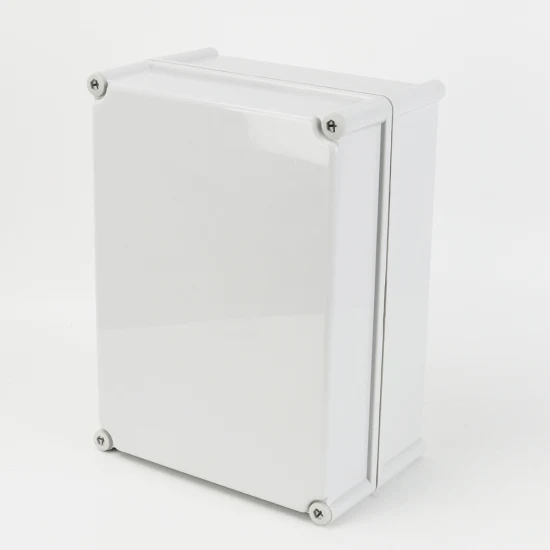 Outdoor Waterproof Case 380X280X180mm ABS Material Gray Shell Plastic Distribution Box