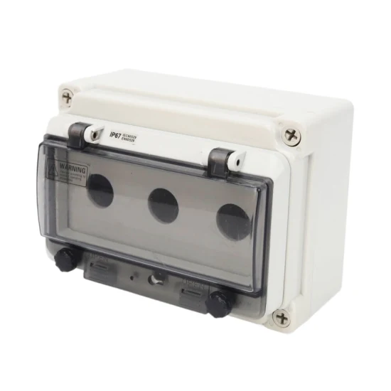 IP67 Waterproof Emergency Push Button Switch with Junction Box Control