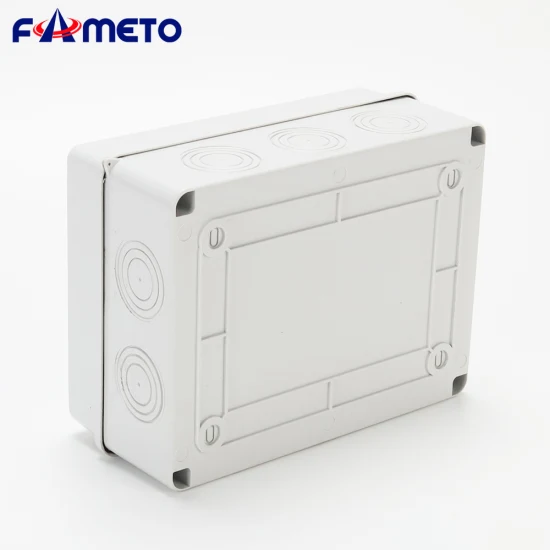 Ht-8 Waterproof 200mm*155mm*95mm ABS Surface Flush Type 8 Way MCB Distribution Box Junction Box