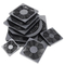 Axial Fan Filter 150mm*150mm ABS Plastic Black Fan Guard