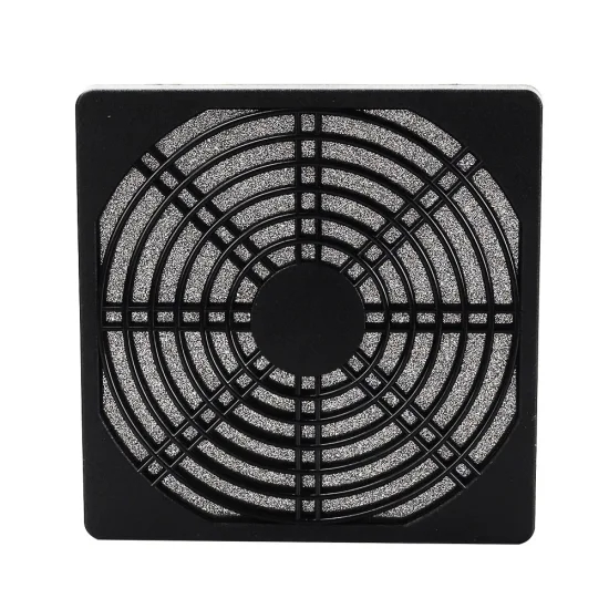 Axial Fan Filter 120mm*120mm ABS Plastic Black Fan Guard