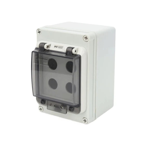 Factory Supply Waterproof IP67 Button Box Switch Box Emergency Stop Signal Light Operation Control Box