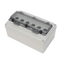 22mm 1/2/3/4/5/6/7hole Emergency Stop Start Push Button Dust Proof Waterproof IP67 Switch Control Box