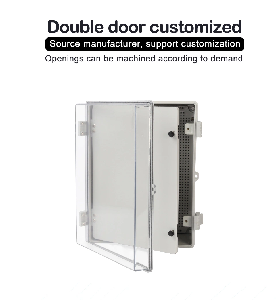 Power Control Distribution Box 300*300*170mm ABS Material Outdoor Waterproof and Dustproof Insulation