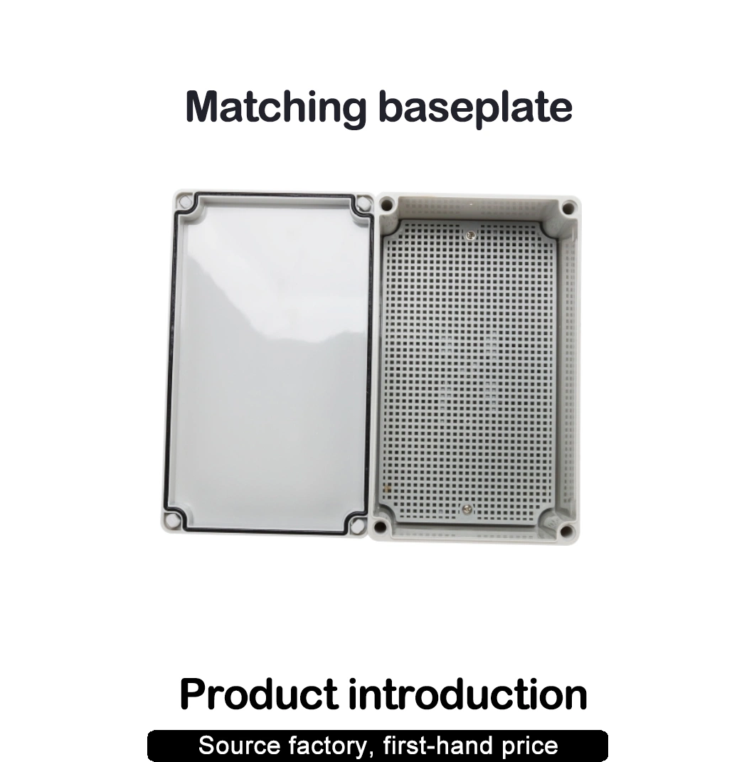 Outdoor Waterproof Junction Box IP67 110*80*45mm ABS Plastic Factory Direct Sales