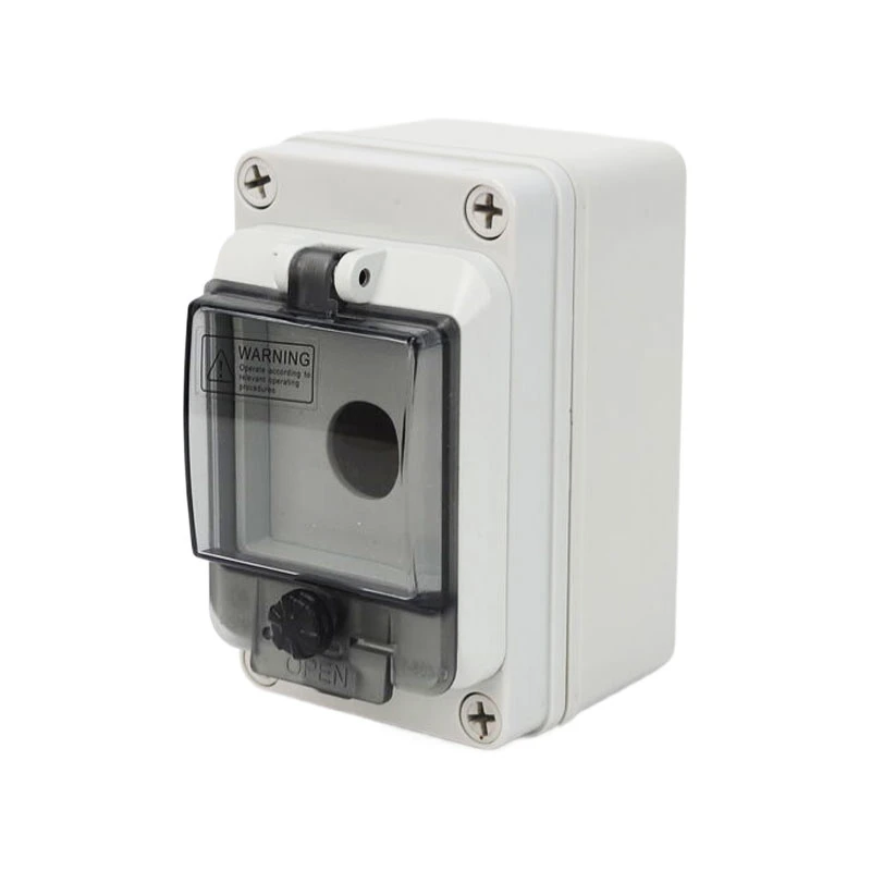 Double Hole IP67 Waterproof Outdoor Emergency Push Button Switch W Junction Box